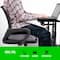 Mind Reader 18" Gray Memory Foam Chair Orthopedic Seat Cushion